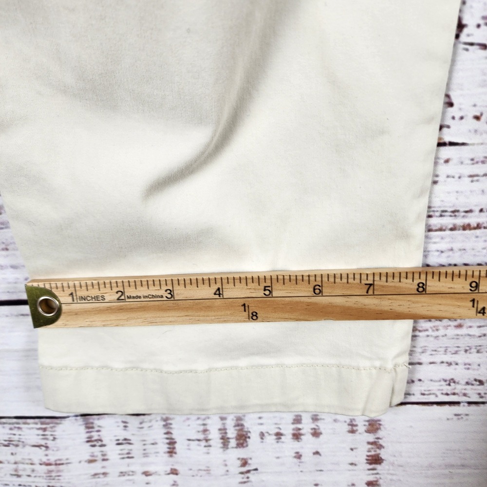 NWT Tommy Bahama Boracay Chino Pants Mens 38x30 Flat Front Ivory Stretch Cotton - Picture 8 of 12